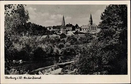 Ak Warburg in Westfalen, Diemel