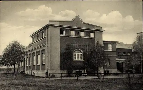 Ak Zwötzen Gera in Thüringen, Wacker Heim, Turnhalle