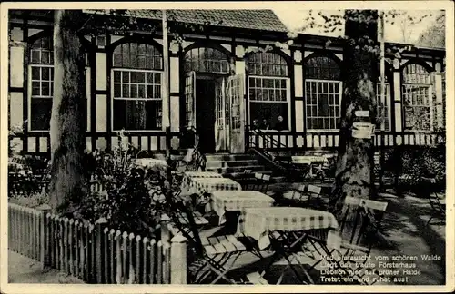 Ak Hameln in Niedersachsen, Pension Restaurant Forsthaus Finkenborn, Inh. W. Dieterich