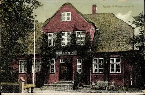 Ak Rosdorf in Holstein, Gasthaus Waidmannsruh