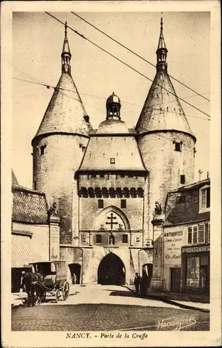Ak Nancy Meurthe et Moselle, Porte de la Craffe