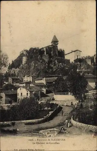 Ak Saint Paul en Cornillon Loire, Le Chateau de Cornillon