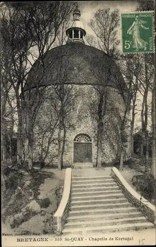 Ak Saint Quay Portrieux Cotes d'Armor, Chapelle de Kertugal