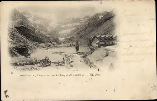 Ak Gavarnie Hautes Pyrénées, Cirque de Gavarnie