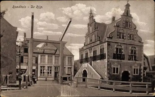 Ak De Rijp De Ryp Nordholland Niederlande, Rathaus