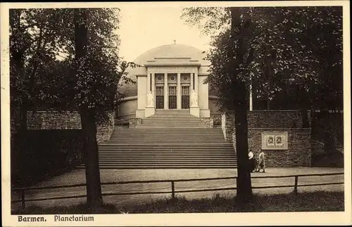 Ak Barmen Wuppertal, Planetarium