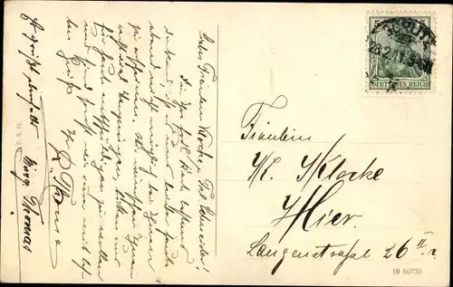 Ak Görlitz in der Lausitz, historische Rathaustreppe