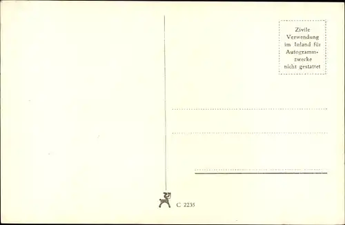 Ak Schauspielerin Karin Hardt, Portrait, Autogramm