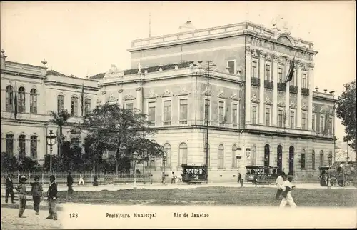 Ak Rio de Janeiro Brasilien, Prefeitura Municipal, städtische Präfektur