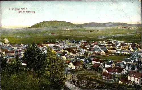 Ak Treuchtlingen im Altmühltal Mittelfranken, Totale vom Perlachberg aus gesehen