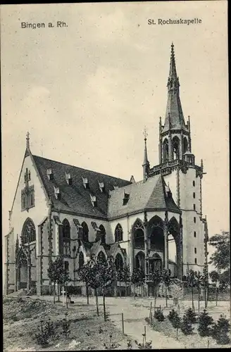 Ak Bingen am Rhein, St. Rochuskapelle