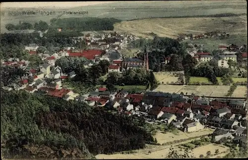Ak Wallerfangen im Saarland, Totalansicht
