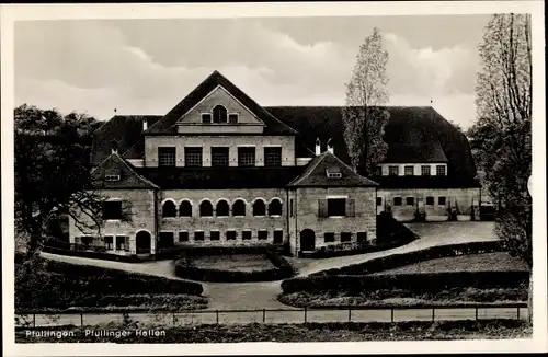 Ak Pfullingen in der Schwäbischen Alb, Pfullinger Hallen
