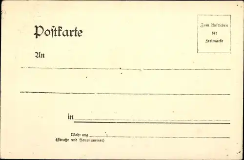 Ak Thale im Harz, Dambachshaus, Portrait von Kronprinz Wilhelm