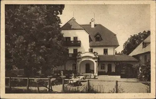 Ak Frauenchiemsee Fraueninsel Chiemsee in Oberbayern, Gasthof zur Linde