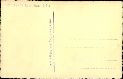 Foto Friedrichsort Kiel, Blick zum Leuchtturm