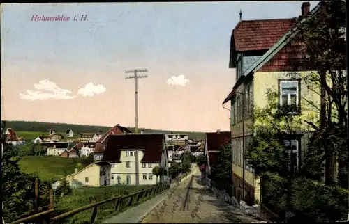 Ak Hahnenklee Bockswiese Goslar im Harz, Teilansicht vom Ort