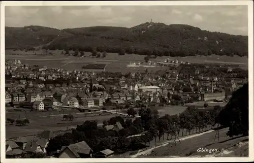 Ak Ebingen Albstadt in Württemberg, Gesamtansicht