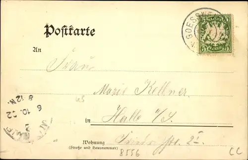 Ak Gößweinstein in Oberfranken, Ortsansicht, Kirche