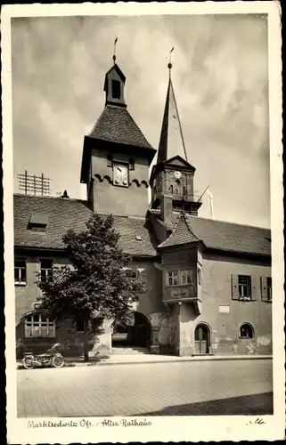 Ak Marktredwitz im Fichtelgebirge, Altes Rathaus