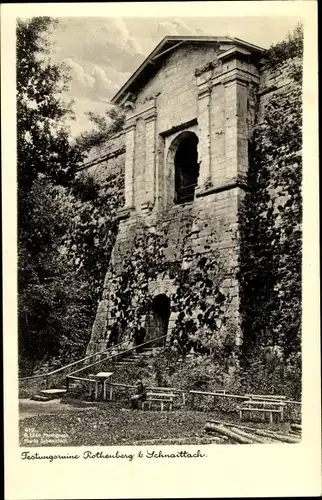 Ak Schnaittach in Mittelfranken, Rothenberg, Festungsruine