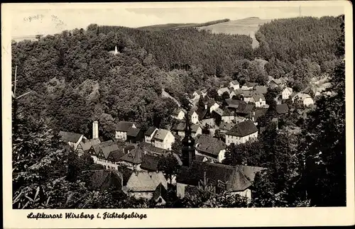 Ak Wirsberg im Fichtelgebirge, Ortsansicht