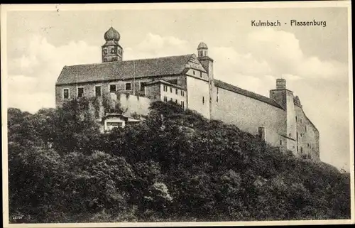 Ak Kulmbach in Oberfranken, Plassenburg