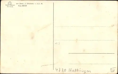 Ak Blankenstein an der Ruhr Hattingen, Burg Blankenstein, Gesamtansicht