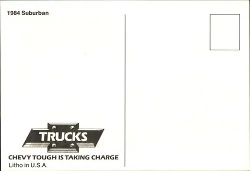 Ak Auto, Chevrolet, 1984 Suburban