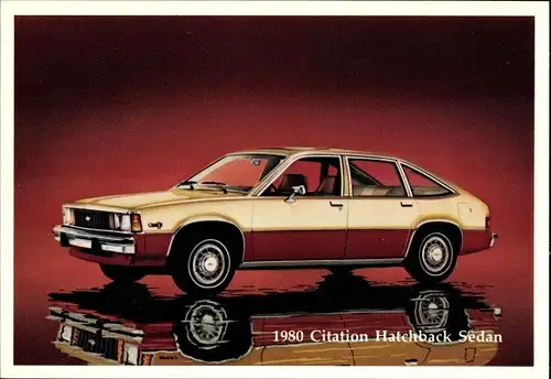 Ak Auto, Chevrolet, 1980 Citation Hatchback Sedan