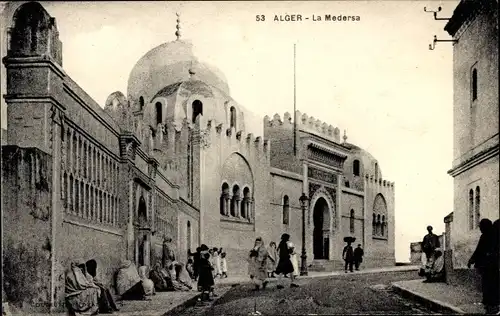 Ak Algier Algerien, La Medersa