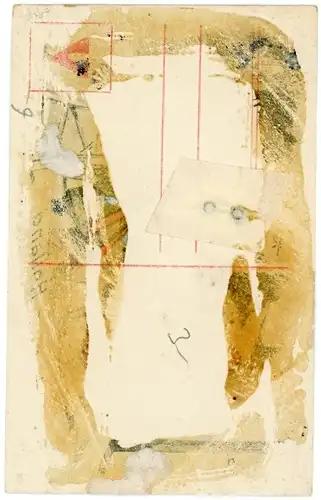 Stoff Ak Mädchen-Portrait, Katze mit Plastikaugen, Stoff-Schleife