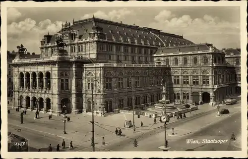 Ak Wien 1 Innere Stadt, Staatsoper