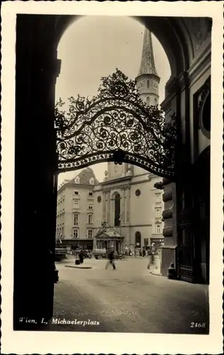 Ak Wien 1 Innere Stadt, Michaelerplatz