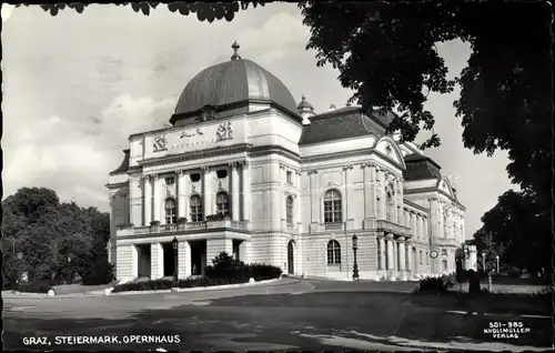 Ak Graz Steiermark, Opernhaus