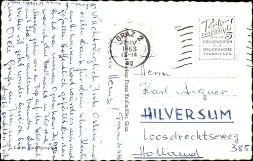 Ak Graz Steiermark, Opernhaus