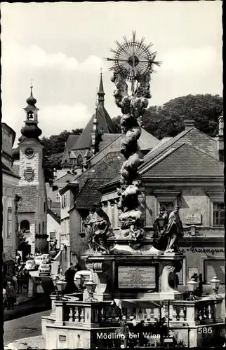 Ak Mödling in Niederösterreich, Denkmal