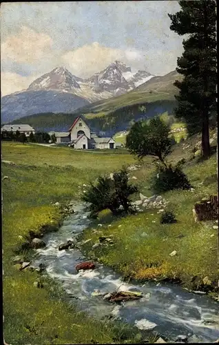 Ak Sankt Moritz Kanton Graubünden, Acia Silva