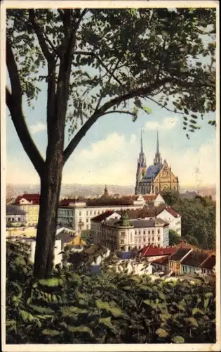 Ak Brno Brünn Südmähren, St. Peter-Dom