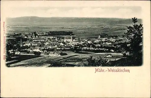 Ak Hranice na Moravě Mährisch Weißkirchen Region Olmütz, Panoramablick