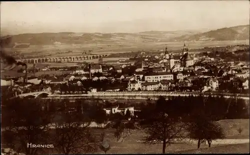 Ak Hranice na Moravě Mährisch Weißkirchen Region Olmütz, Panorama