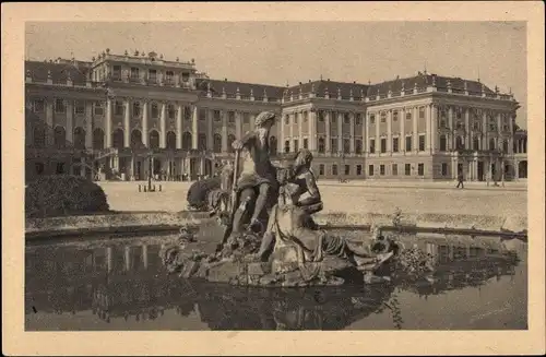 Ak Wien 13 Hietzing Österreich, Lustschloss Schönbrunn