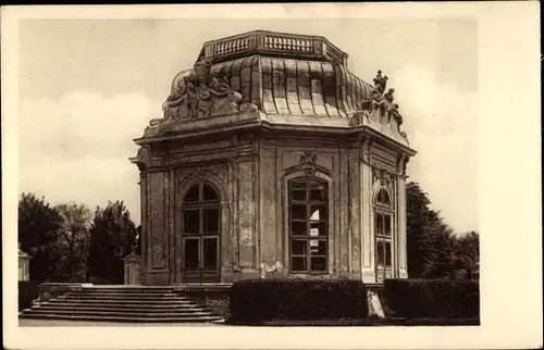 Ak Wien 13 Hietzing Österreich, Schlosspark Schönbrunn, Papageienpavillon