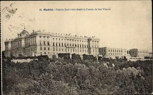 Ak Madrid Spanien, Palast