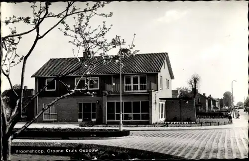 Ak Vroomshoop Twenterand Overijssel Niederlande, Groene Kruis Gebouw