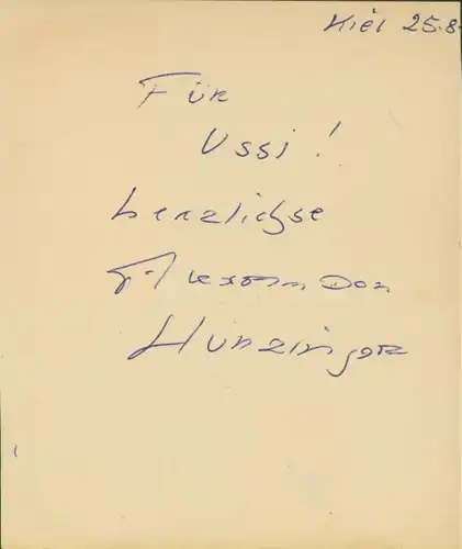 Autogrammkarte Schauspieler Peter R. Körner, Portrait, Autogramm