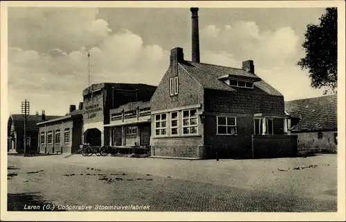 Ak Laren Gelderland Niederlande, Genossenschaft Stoomzuivelfabriek