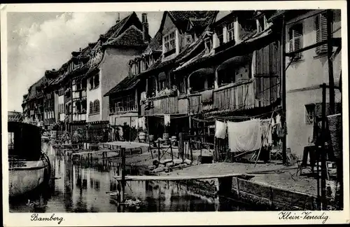 Ak Bamberg in Oberfranken, Klein Venedig