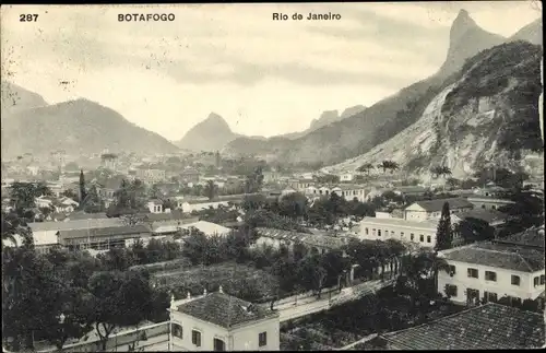 Ak Botafogo Rio de Janeiro Brasilien, Totale