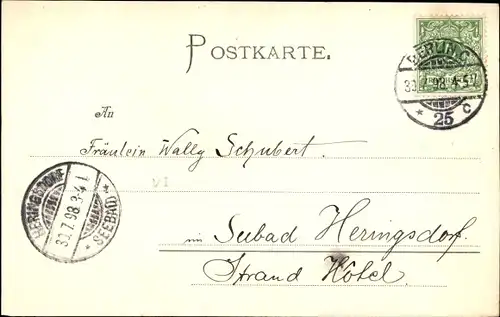 Ak Berlin Charlottenburg, Kaiser Wilhelm Gedächtniskirche